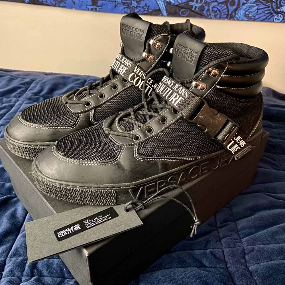 Versace Jeans Couture hi top sneakers